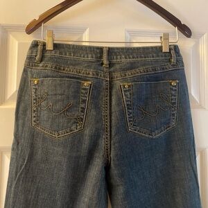 CAbi Blue Straight Leg Jeans Classic Denim